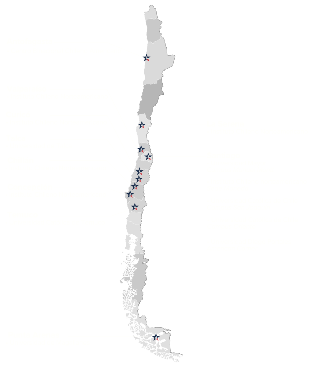 Mapa Education USA